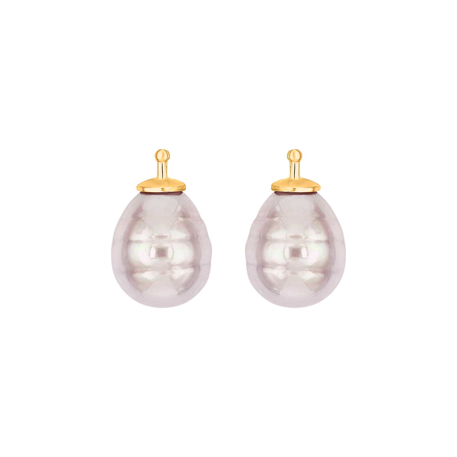 Vergoldet, System-einhänger, E4, 12x10mm, mallorquinisches Kleinod