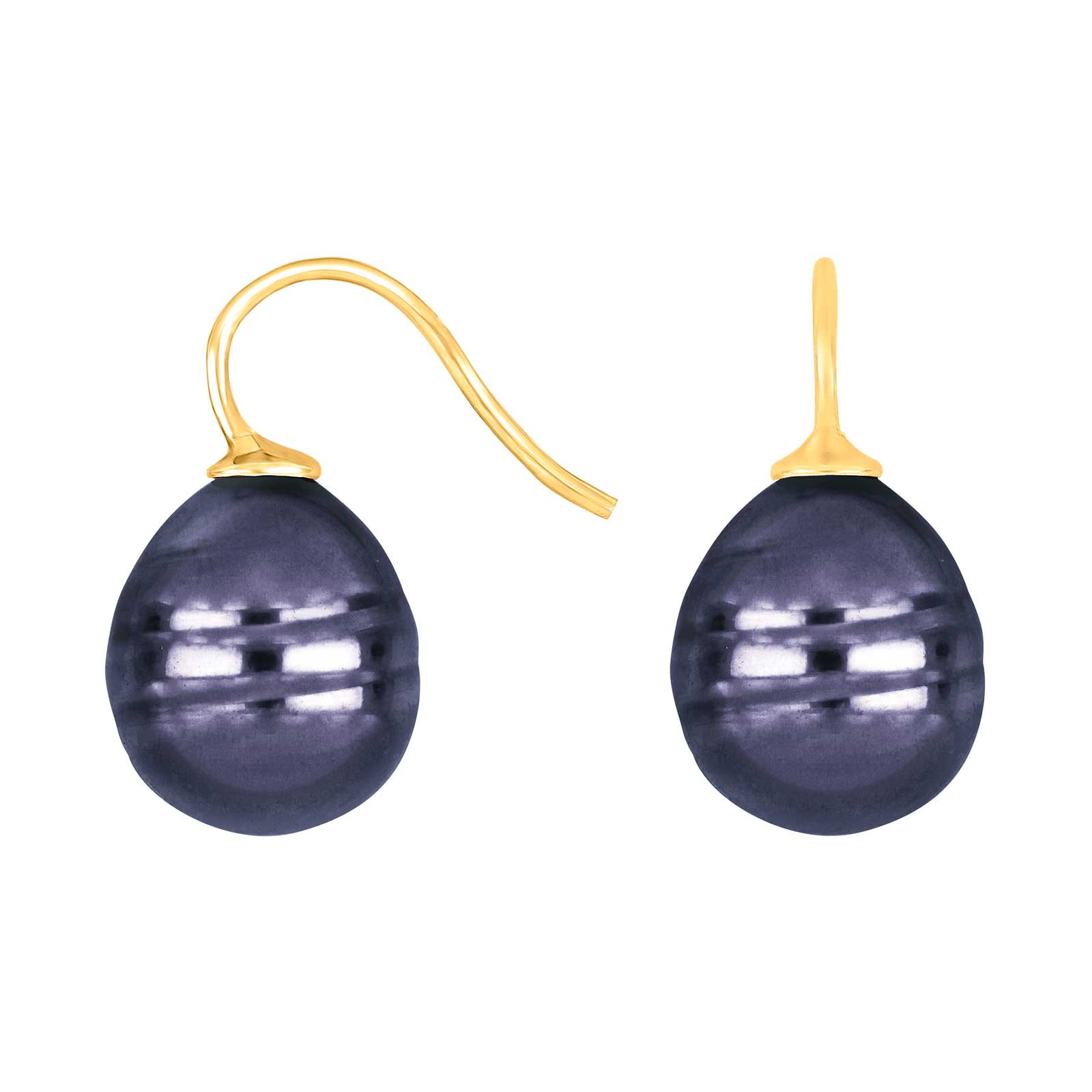 Vergoldet, System-einhänger, O1306, 16x13mm, mallorquinisches Kleinod